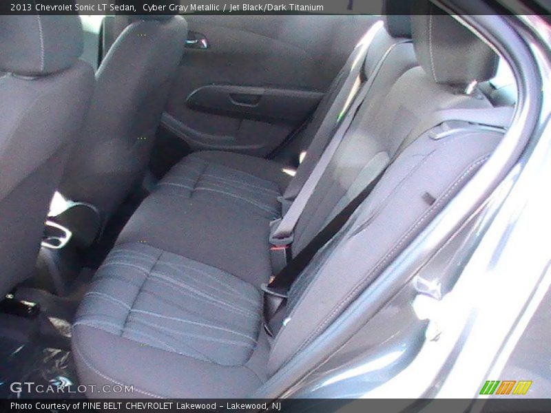 Cyber Gray Metallic / Jet Black/Dark Titanium 2013 Chevrolet Sonic LT Sedan