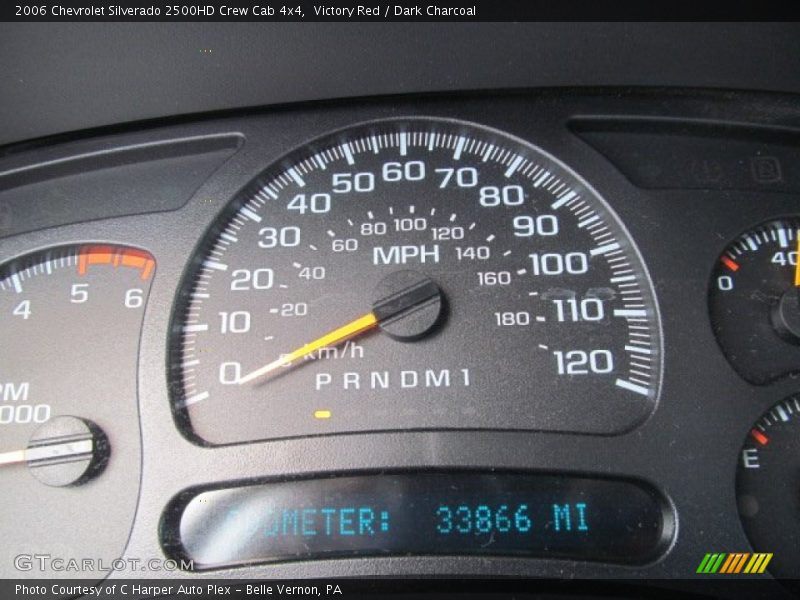 Victory Red / Dark Charcoal 2006 Chevrolet Silverado 2500HD Crew Cab 4x4