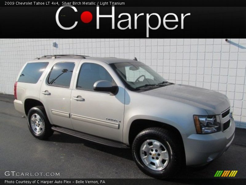 Silver Birch Metallic / Light Titanium 2009 Chevrolet Tahoe LT 4x4