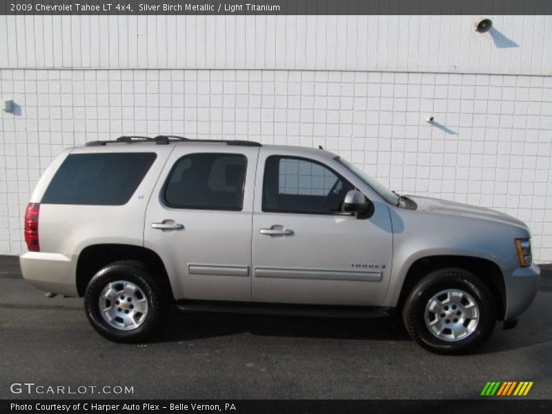 Silver Birch Metallic / Light Titanium 2009 Chevrolet Tahoe LT 4x4