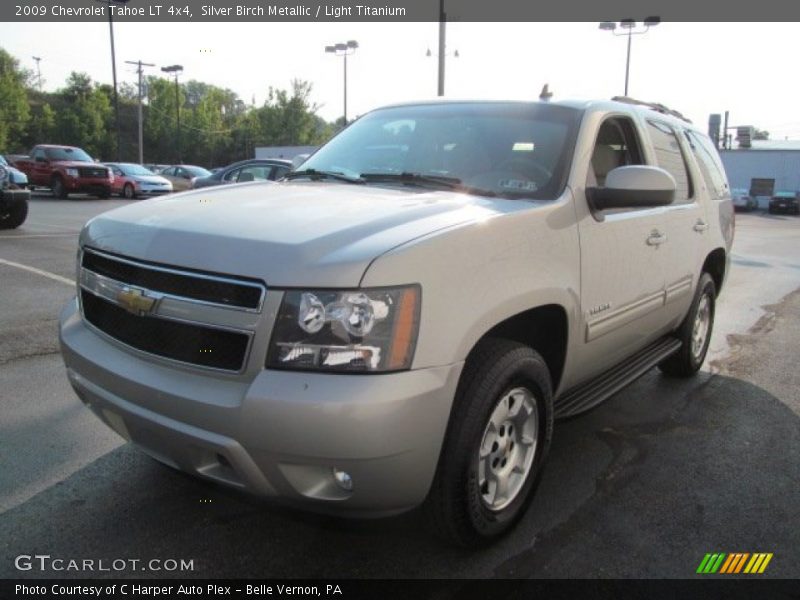 Silver Birch Metallic / Light Titanium 2009 Chevrolet Tahoe LT 4x4