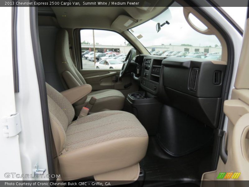 Summit White / Medium Pewter 2013 Chevrolet Express 2500 Cargo Van