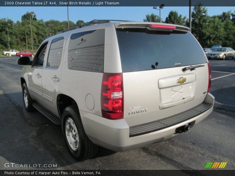Silver Birch Metallic / Light Titanium 2009 Chevrolet Tahoe LT 4x4