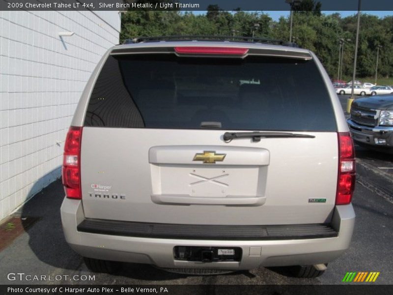 Silver Birch Metallic / Light Titanium 2009 Chevrolet Tahoe LT 4x4