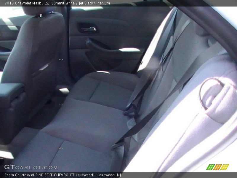 Summit White / Jet Black/Titanium 2013 Chevrolet Malibu LS