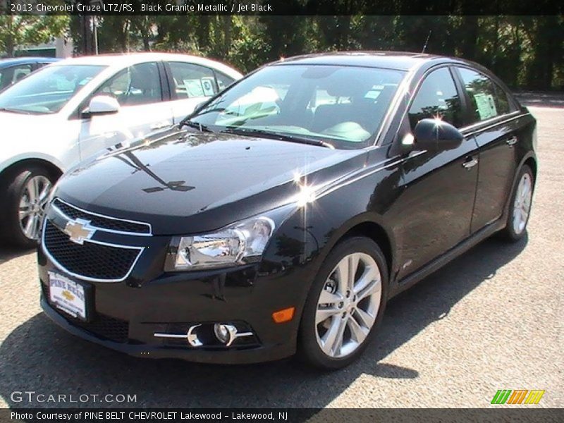 Black Granite Metallic / Jet Black 2013 Chevrolet Cruze LTZ/RS