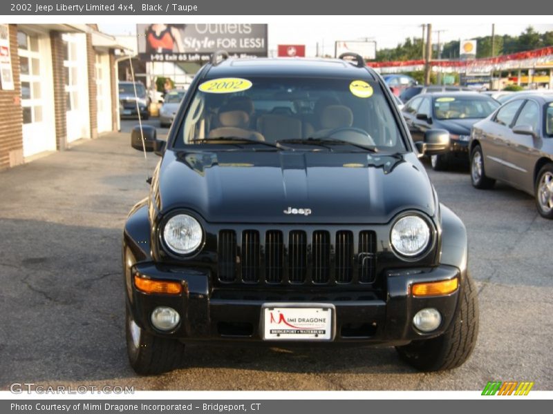Black / Taupe 2002 Jeep Liberty Limited 4x4