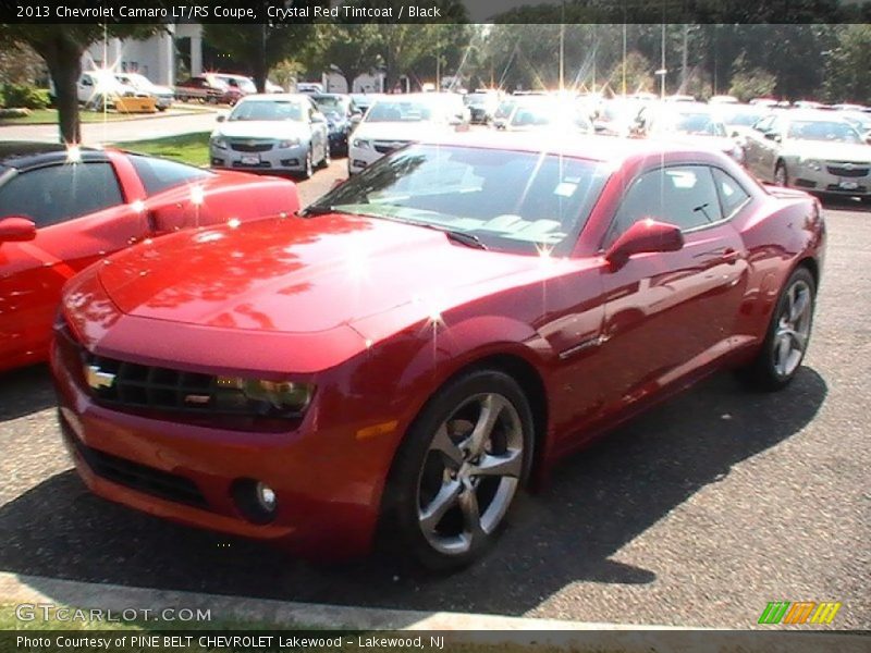 Crystal Red Tintcoat / Black 2013 Chevrolet Camaro LT/RS Coupe