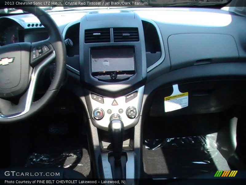 Crystal Red Tintcoat / Jet Black/Dark Titanium 2013 Chevrolet Sonic LTZ Hatch