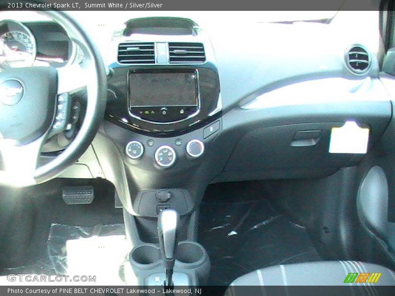Summit White / Silver/Silver 2013 Chevrolet Spark LT