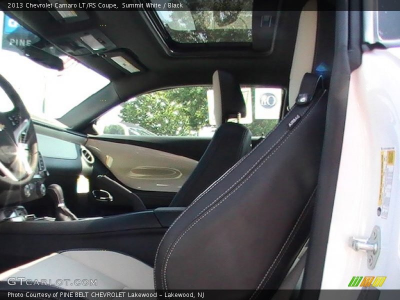Summit White / Black 2013 Chevrolet Camaro LT/RS Coupe