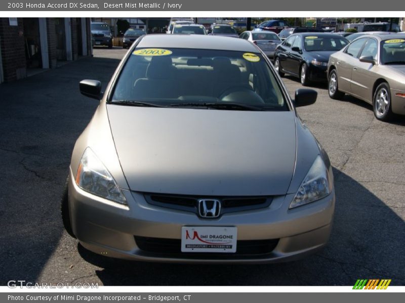 Desert Mist Metallic / Ivory 2003 Honda Accord DX Sedan