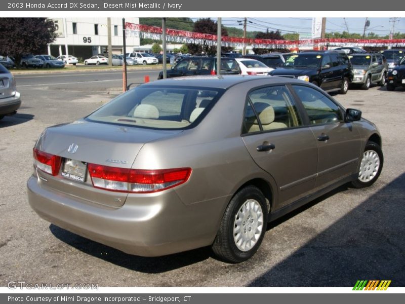 Desert Mist Metallic / Ivory 2003 Honda Accord DX Sedan