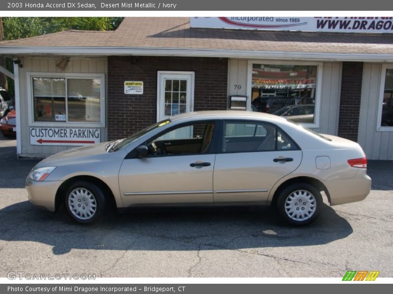 Desert Mist Metallic / Ivory 2003 Honda Accord DX Sedan