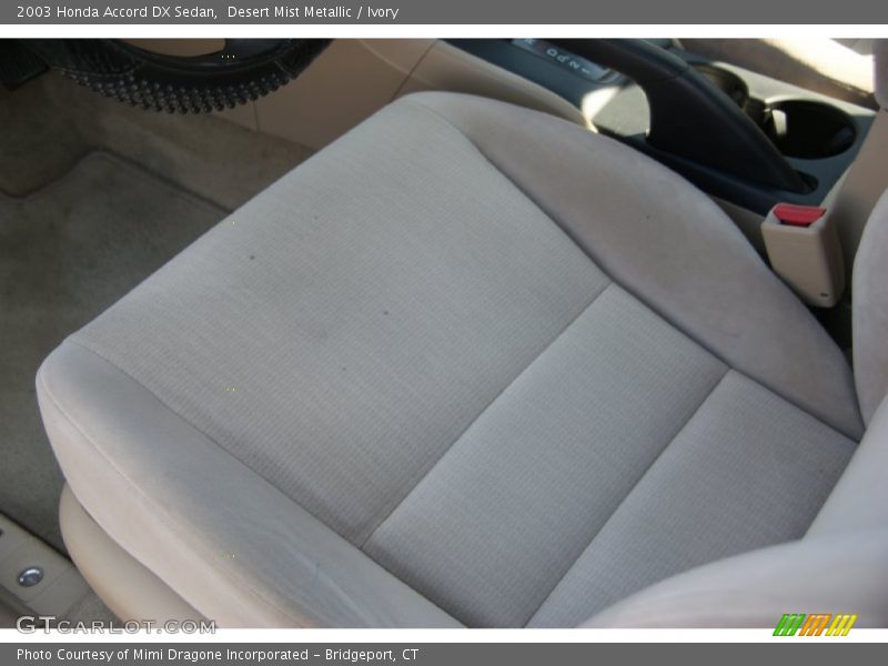 Desert Mist Metallic / Ivory 2003 Honda Accord DX Sedan