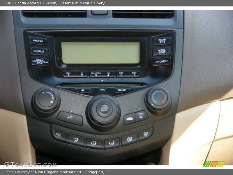 Desert Mist Metallic / Ivory 2003 Honda Accord DX Sedan