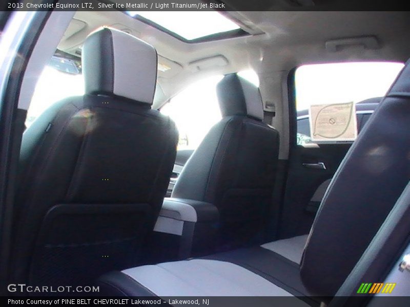 Silver Ice Metallic / Light Titanium/Jet Black 2013 Chevrolet Equinox LTZ