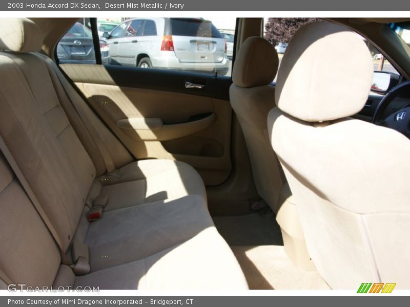 Desert Mist Metallic / Ivory 2003 Honda Accord DX Sedan