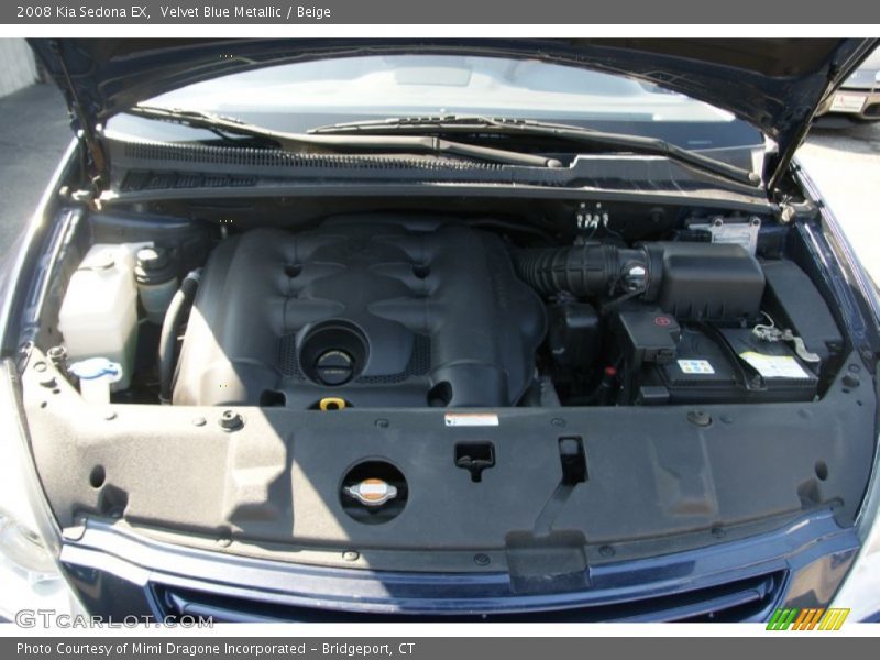 Velvet Blue Metallic / Beige 2008 Kia Sedona EX