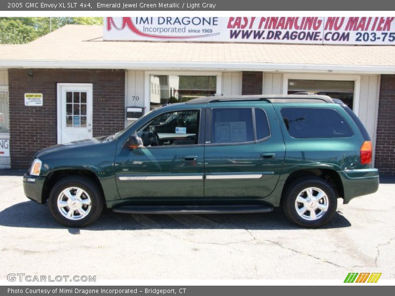 Emerald Jewel Green Metallic / Light Gray 2005 GMC Envoy XL SLT 4x4