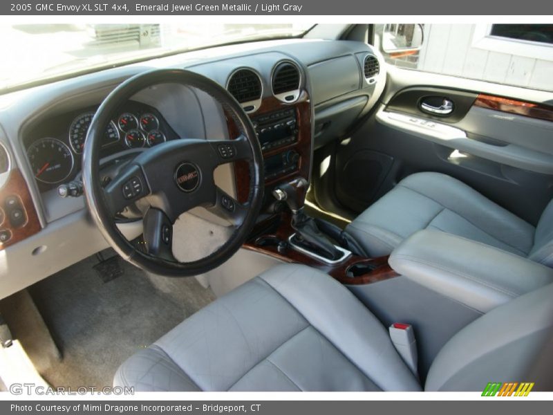 Emerald Jewel Green Metallic / Light Gray 2005 GMC Envoy XL SLT 4x4