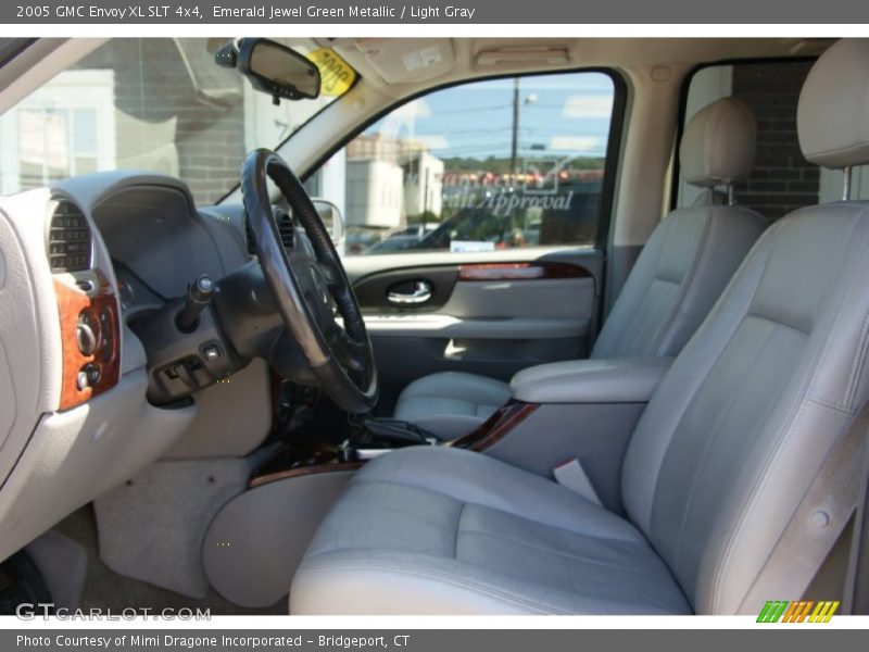 Emerald Jewel Green Metallic / Light Gray 2005 GMC Envoy XL SLT 4x4