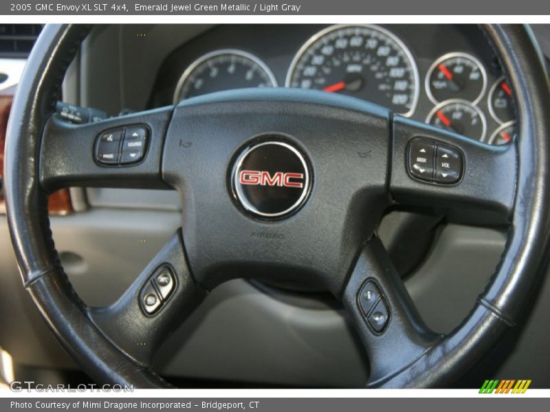 Emerald Jewel Green Metallic / Light Gray 2005 GMC Envoy XL SLT 4x4