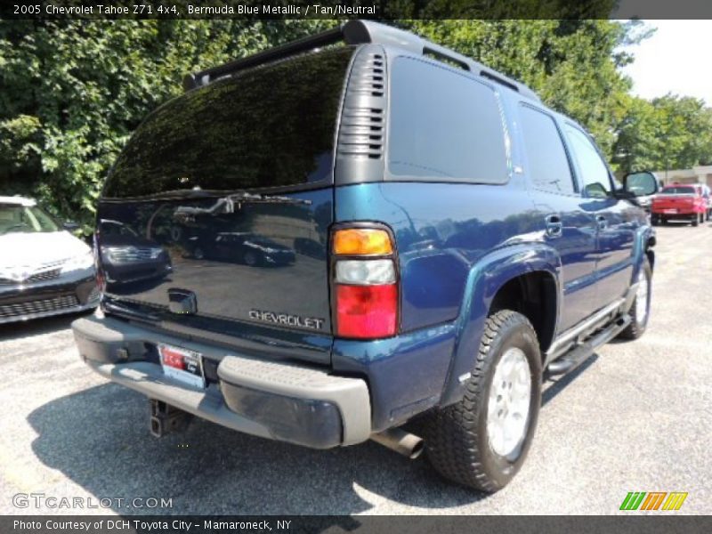 Bermuda Blue Metallic / Tan/Neutral 2005 Chevrolet Tahoe Z71 4x4