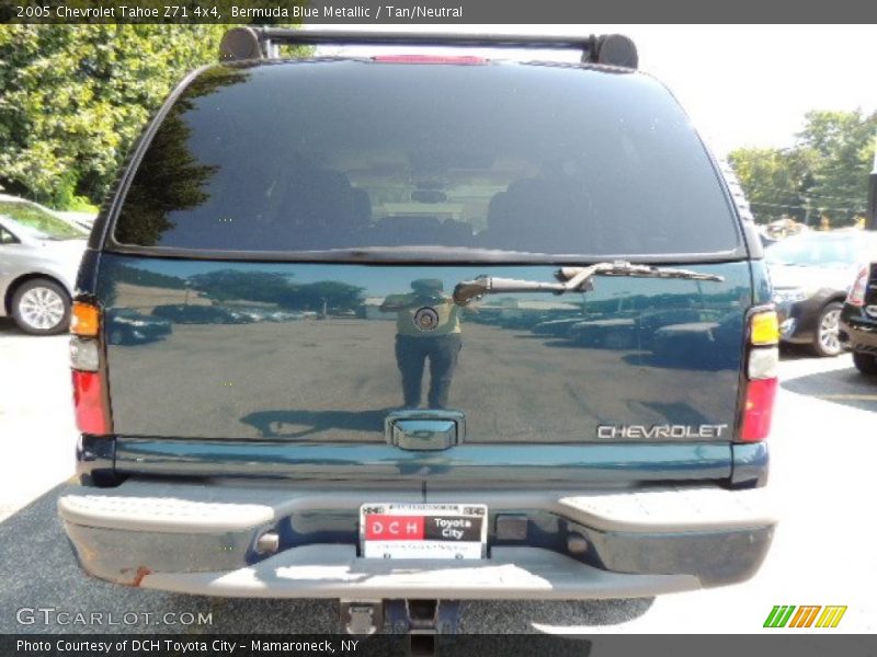 Bermuda Blue Metallic / Tan/Neutral 2005 Chevrolet Tahoe Z71 4x4