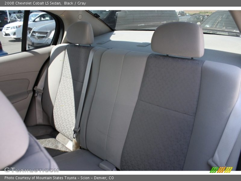 Black / Gray 2008 Chevrolet Cobalt LS Sedan
