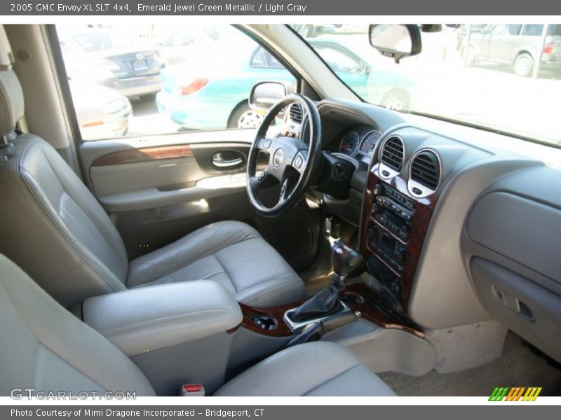 Emerald Jewel Green Metallic / Light Gray 2005 GMC Envoy XL SLT 4x4