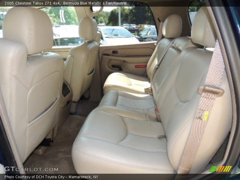 Bermuda Blue Metallic / Tan/Neutral 2005 Chevrolet Tahoe Z71 4x4
