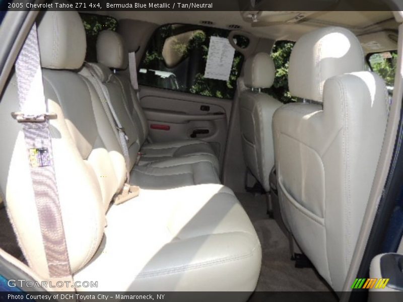 Bermuda Blue Metallic / Tan/Neutral 2005 Chevrolet Tahoe Z71 4x4