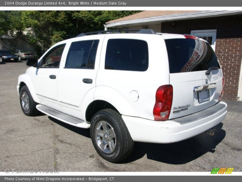 Bright White / Medium Slate Gray 2004 Dodge Durango Limited 4x4