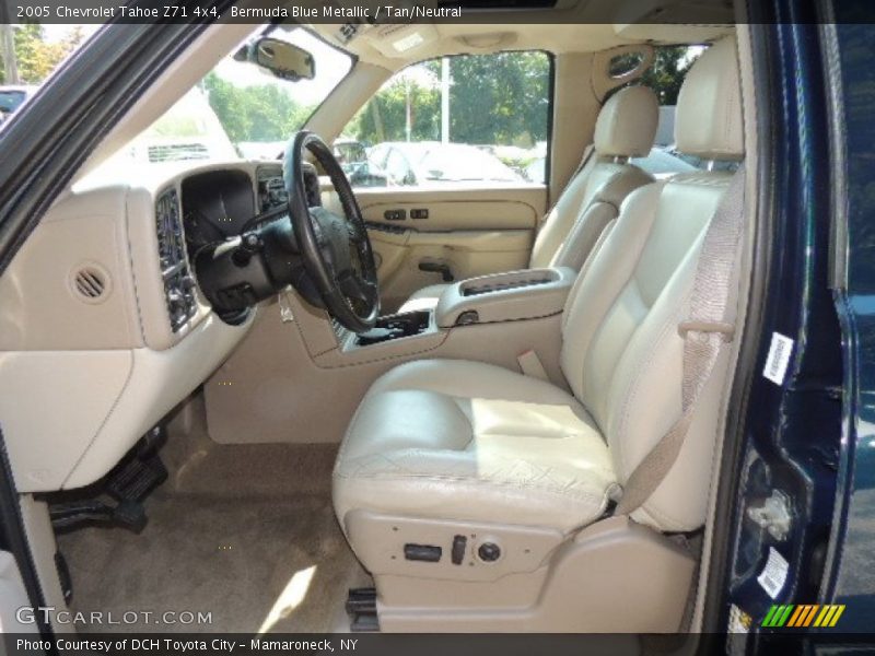 Front Seat of 2005 Tahoe Z71 4x4