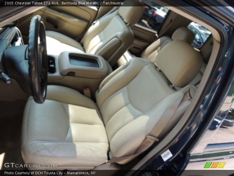 Bermuda Blue Metallic / Tan/Neutral 2005 Chevrolet Tahoe Z71 4x4