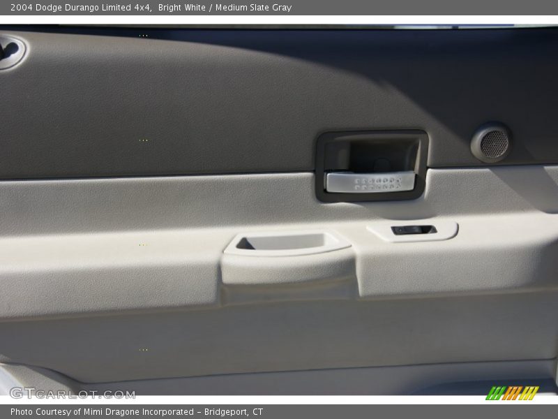 Bright White / Medium Slate Gray 2004 Dodge Durango Limited 4x4