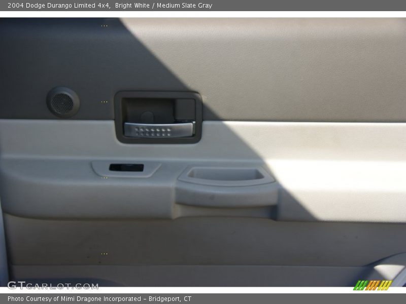 Bright White / Medium Slate Gray 2004 Dodge Durango Limited 4x4