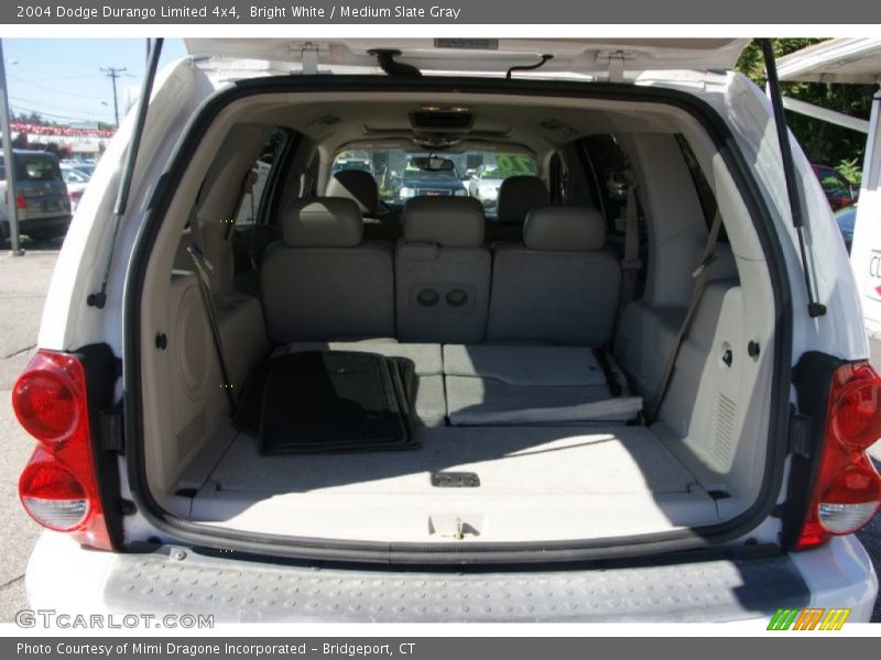 Bright White / Medium Slate Gray 2004 Dodge Durango Limited 4x4