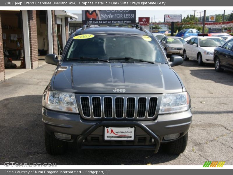 Graphite Metallic / Dark Slate Gray/Light Slate Gray 2003 Jeep Grand Cherokee Overland 4x4