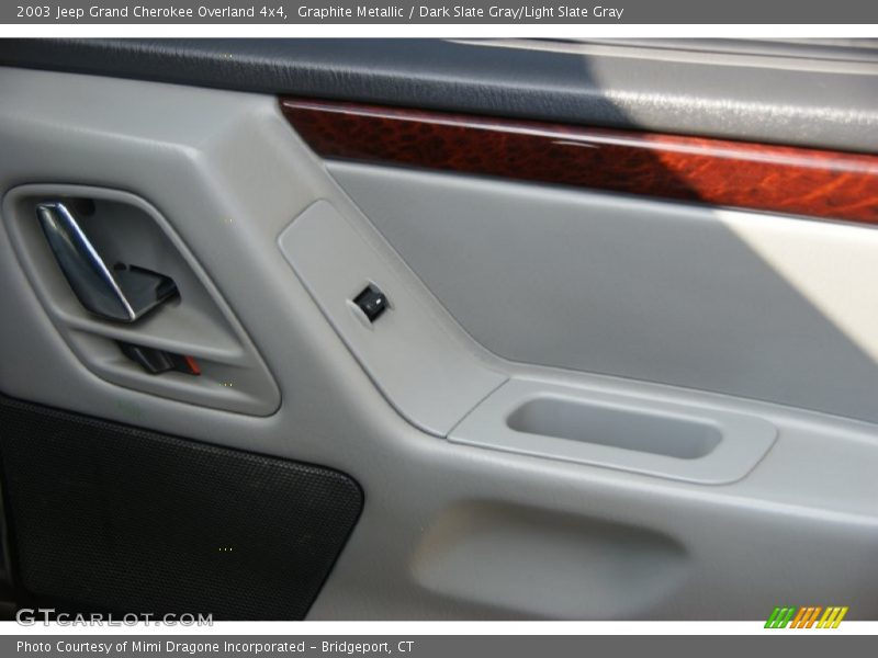 Graphite Metallic / Dark Slate Gray/Light Slate Gray 2003 Jeep Grand Cherokee Overland 4x4