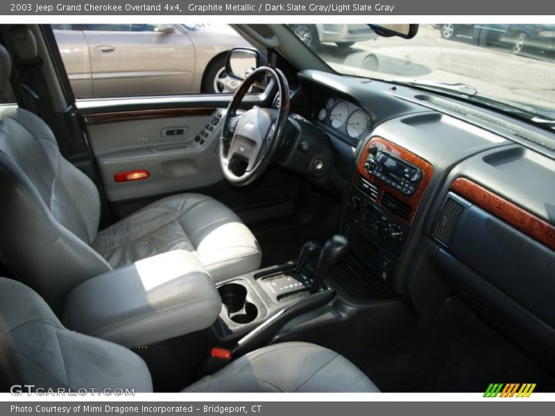 Graphite Metallic / Dark Slate Gray/Light Slate Gray 2003 Jeep Grand Cherokee Overland 4x4