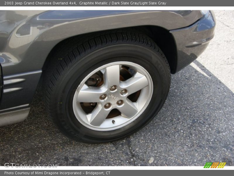 Graphite Metallic / Dark Slate Gray/Light Slate Gray 2003 Jeep Grand Cherokee Overland 4x4
