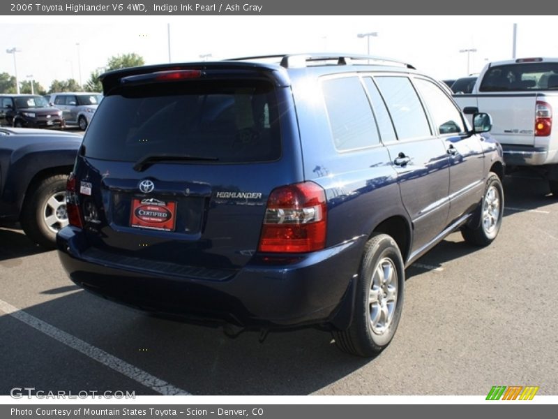 Indigo Ink Pearl / Ash Gray 2006 Toyota Highlander V6 4WD
