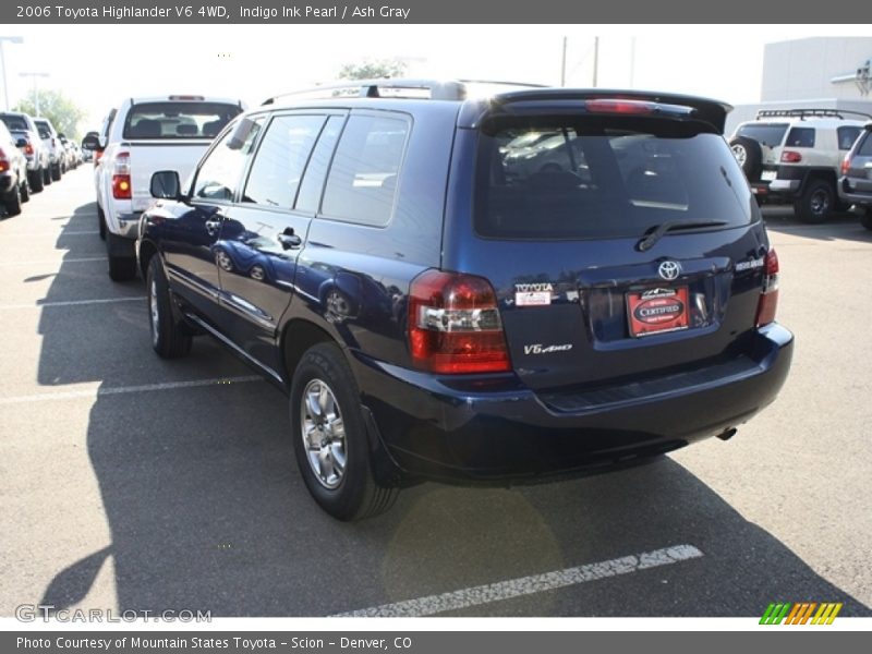 Indigo Ink Pearl / Ash Gray 2006 Toyota Highlander V6 4WD