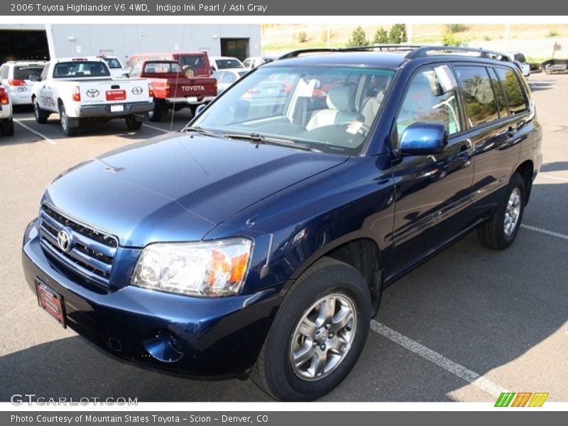 Indigo Ink Pearl / Ash Gray 2006 Toyota Highlander V6 4WD