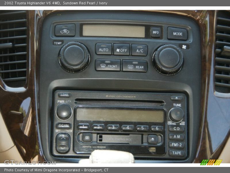 Sundown Red Pearl / Ivory 2002 Toyota Highlander V6 4WD