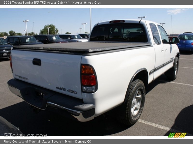 Natural White / Gray 2002 Toyota Tundra SR5 TRD Access Cab 4x4