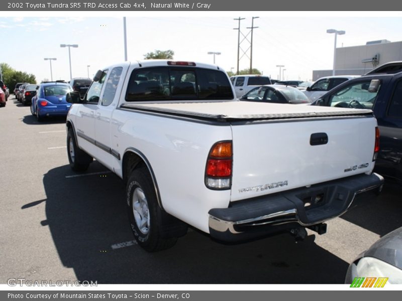 Natural White / Gray 2002 Toyota Tundra SR5 TRD Access Cab 4x4