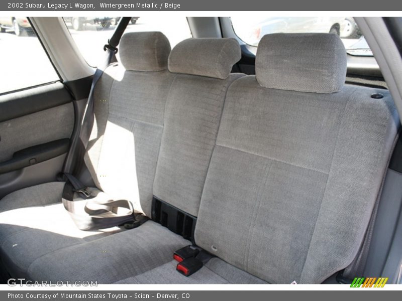 Wintergreen Metallic / Beige 2002 Subaru Legacy L Wagon